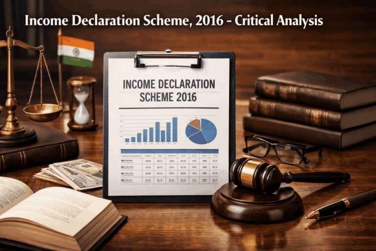 income declaration scheme, 2016 – critical analysis