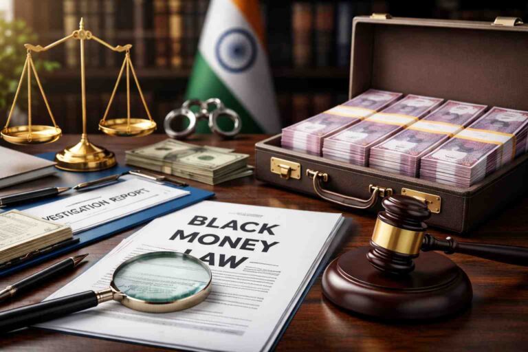 black money law in india